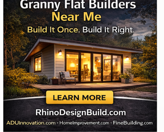 Granny flat builders near me custom backyard granny flat built by Rhino Design Build